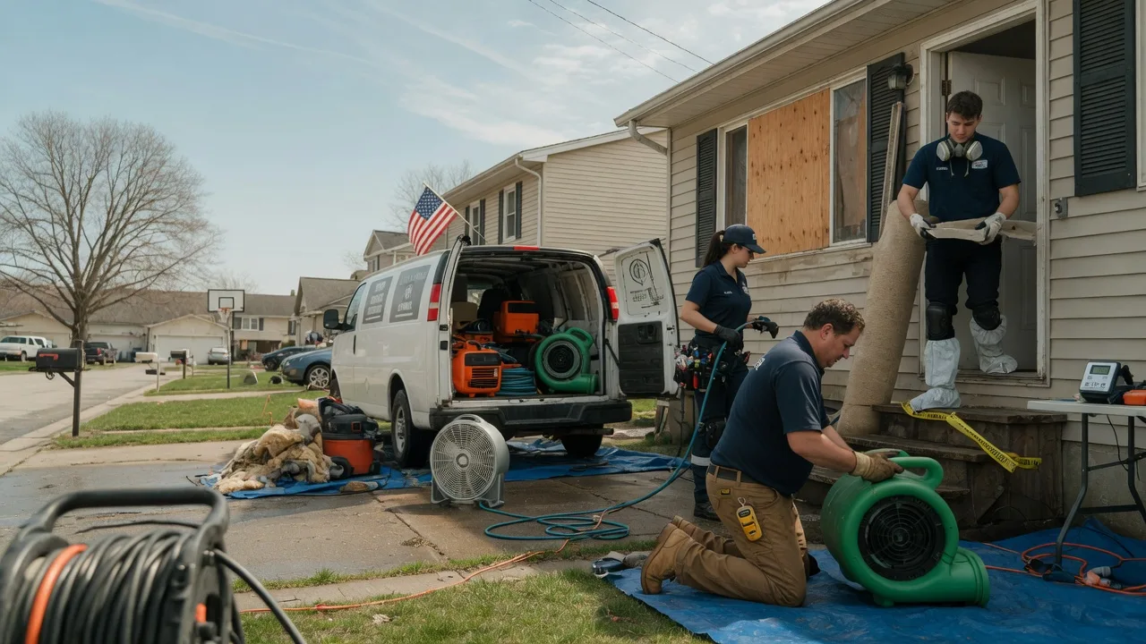 Water Damage Restoration in Chandlersville, OH near me